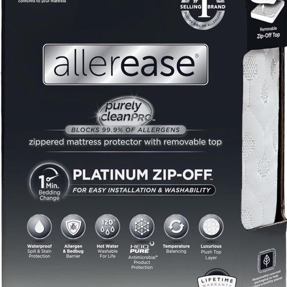 Allerease king zippered Mattress protector - Picture 1 of 8